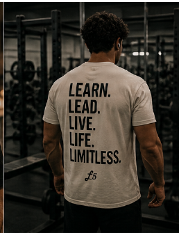 LEARN LEAD LIVE LIFE LIMITLESS tee